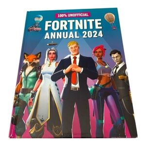 100% Unofficial Fortnite Annual 2024 Hardcover Book